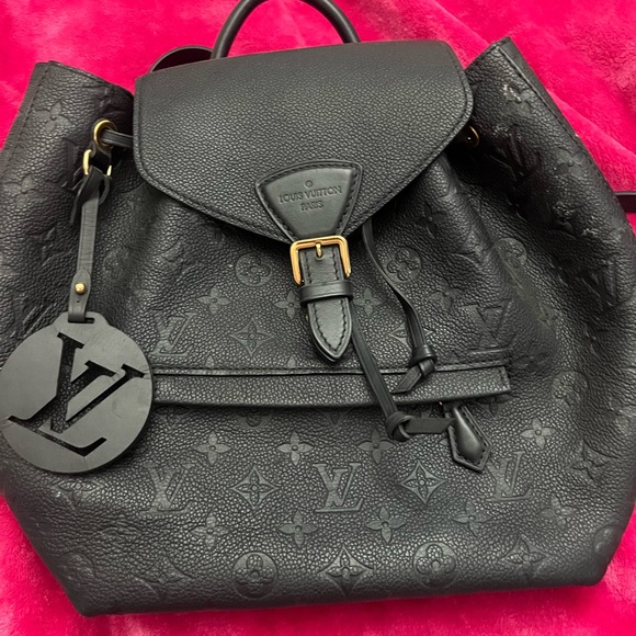 LV  louis vuitton empreinte montsouris nm backpack black - Picture 7 of 8